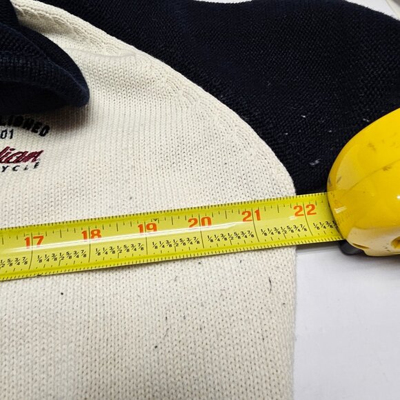 Indian Motorcycle Womens Logo Zip Up Hooded White Blue Sweater Jacket L Large - Picture 15 of 16